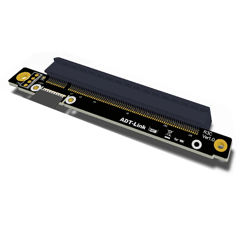 Новый адаптер PCI E 1X к 16X Riser Card удлинитель кабеля PCIe 3 0 X1 Express Видеокарта для BTC Miner