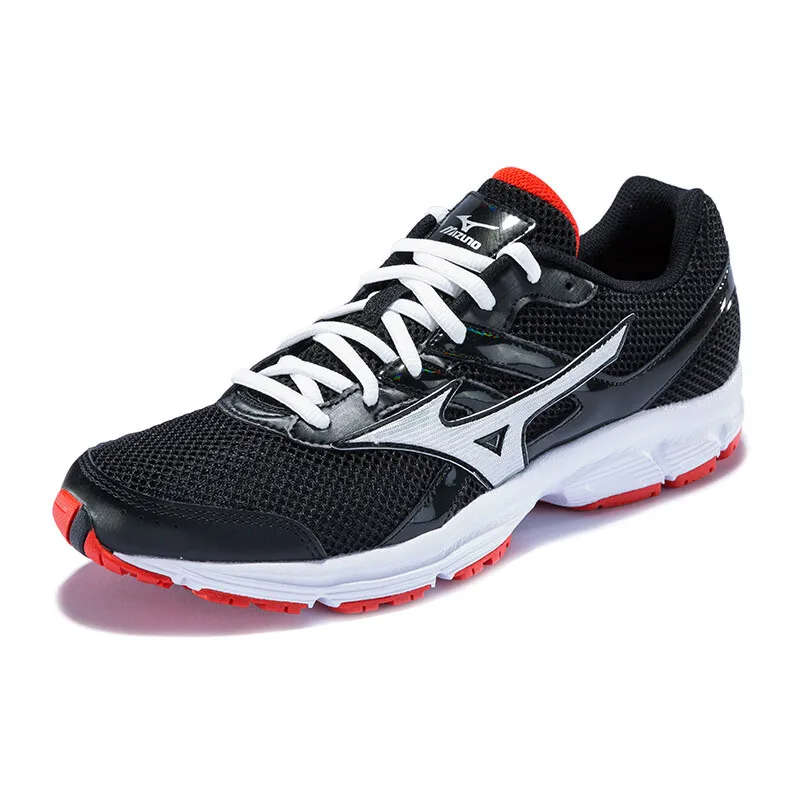 MIZUNO Для мужчин искры сетки дышащая легкая Вес амортизацию беговые кроссовки