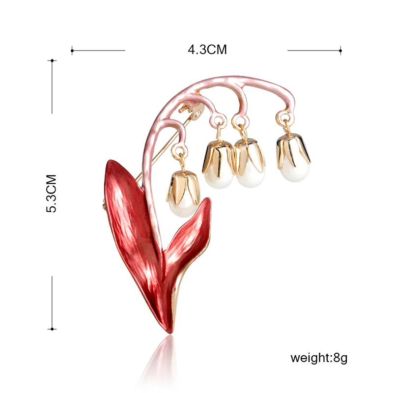 Элегантная Маленькая искусственная лилия Funmor для женщин аксессуары женского