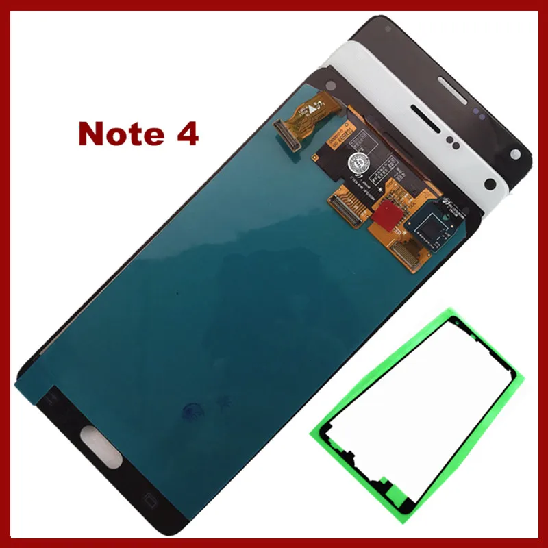 Для Samsung Galaxy Note 4 LCD Note4 N910 N910C N910F N910A AMOLED дисплей сенсорный экран дигитайзер