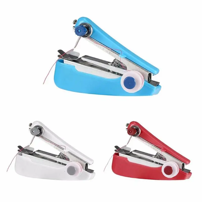 Portable Mini Manual Sewing Machine Household Compact For Hem Pants Damaged Bag Cloths Fast Repairs 1PC J2 | Дом и сад