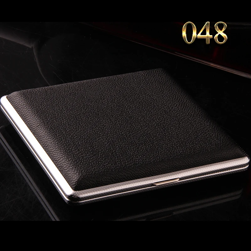 LZP20 искусственная кожа сигарета Табак карман Коробка Для Хранения Чехол