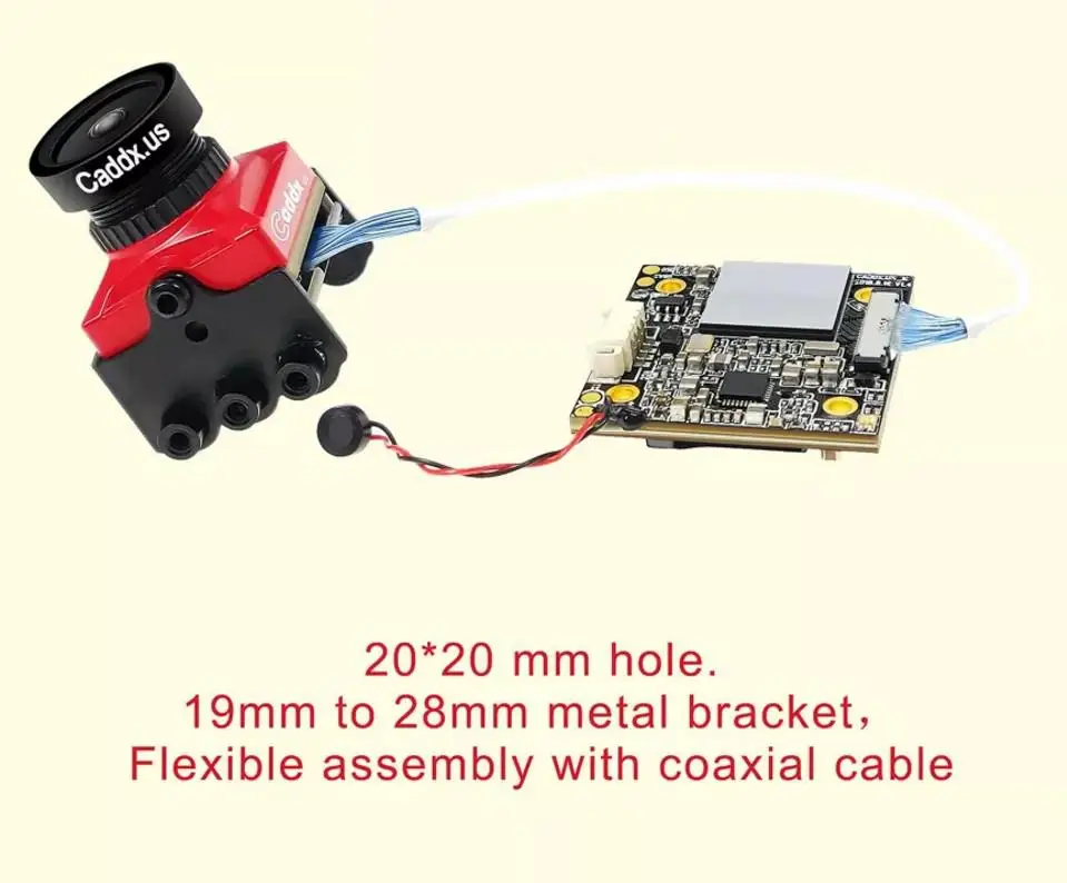 LeadingStar Caddx черепаха V2 1080p 60fps FOV 155 градусов Супер WDR Мини HD FPV камера OSD микрофон для