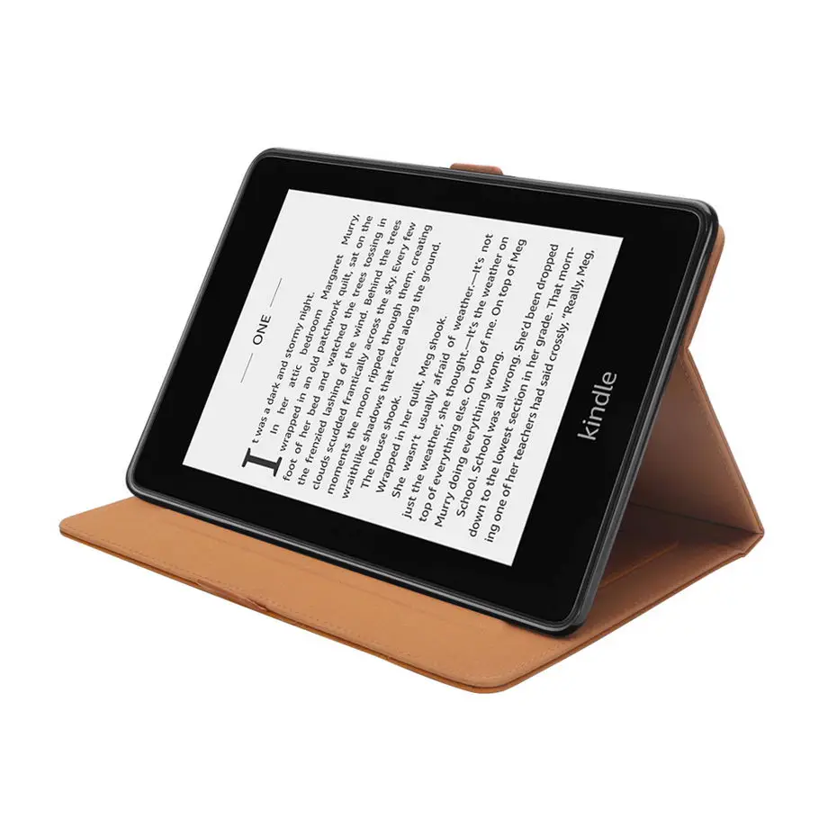 Кожаный флип-чехол для Amazon All-New Kindle Paperwhite 2018 выпущенный смарт-чехол Funda 4 10-го