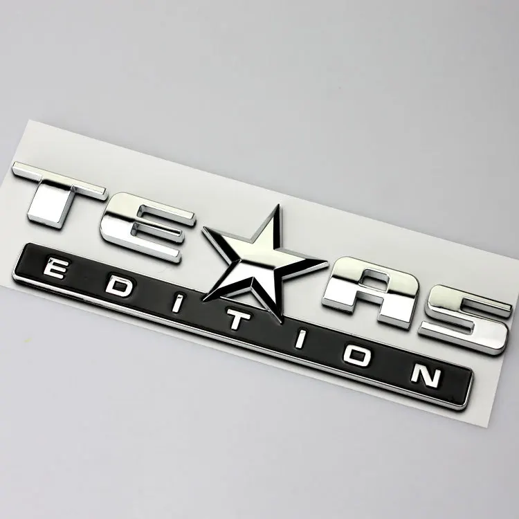 TE * как издание звезды Electroplated ABS Пластик стайлинга автомобилей Эмблемы