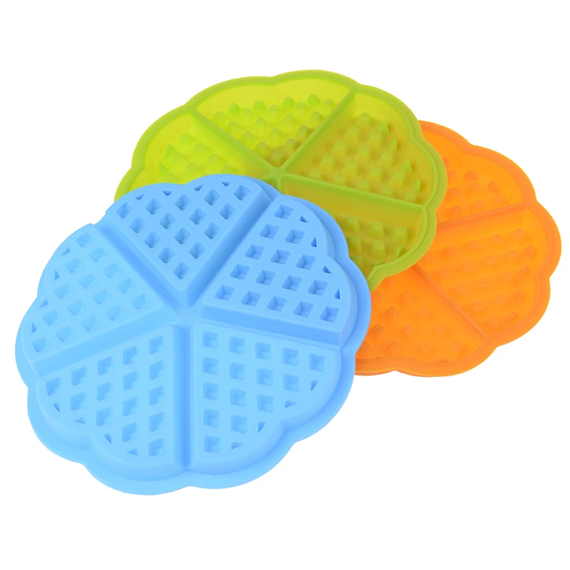 Вафли формы 5 полости в комплекте торт печь маффины плесень семья силиконовые