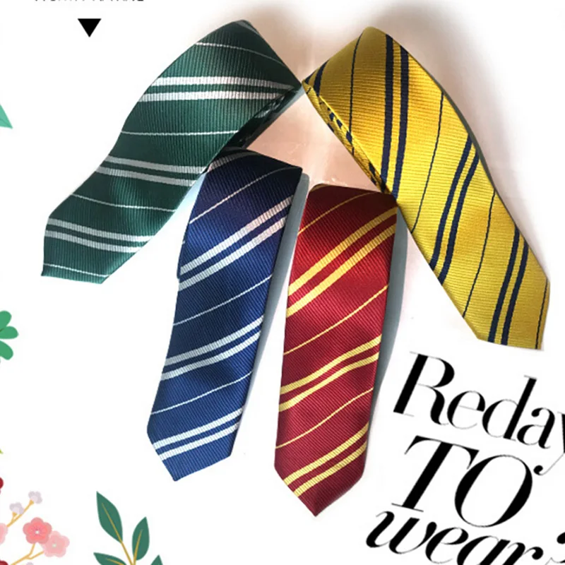 Галстук для мужчин и женщин Студенческие Галстуки косплея ленивые галстуки
