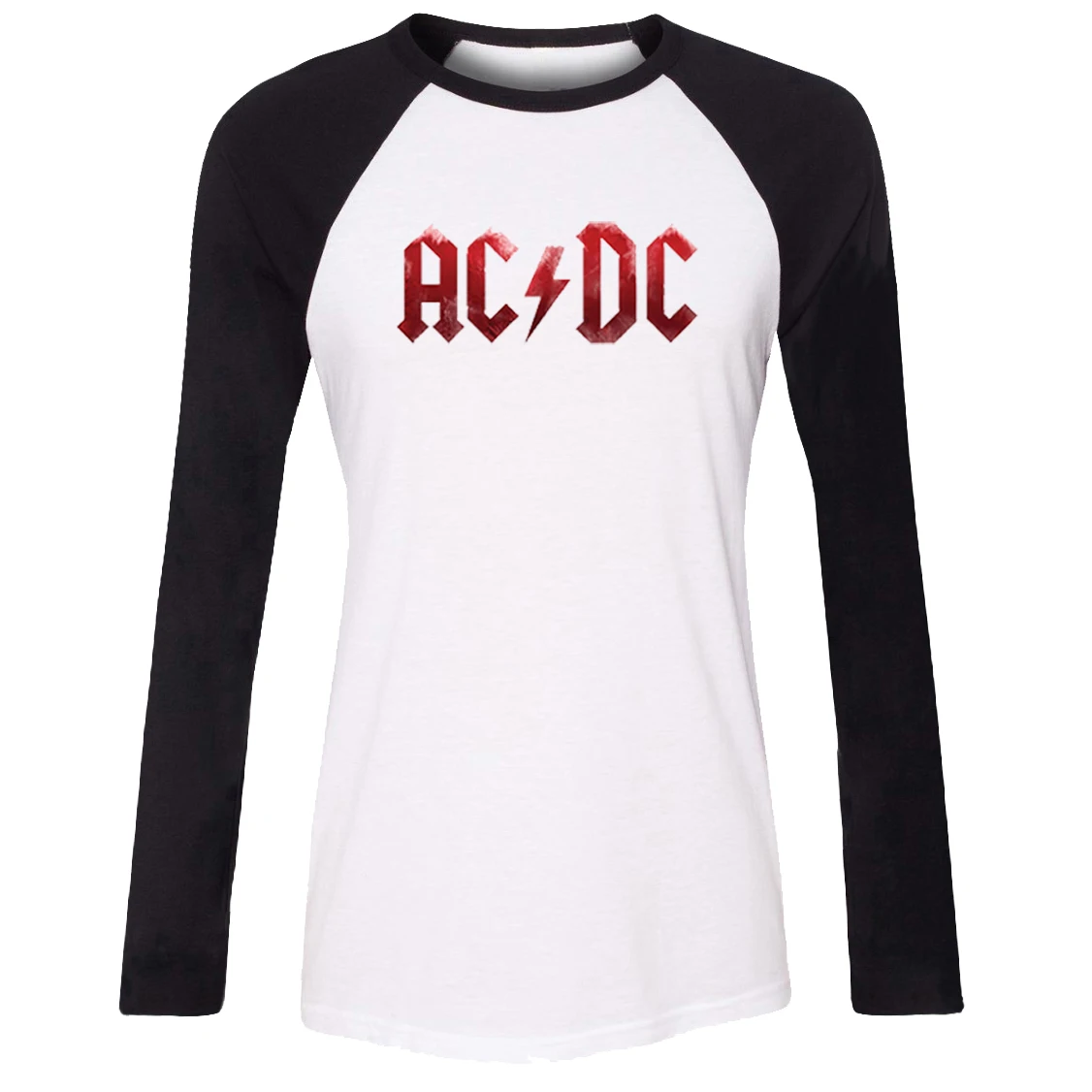 IDzn, новая женская футболка, ACDC, рок-группа, Malcolm, Angus, Brian Cliff, Phil, рисунок, длинный рукав, для девочек, хлопковая футболка, женские футболки, топы