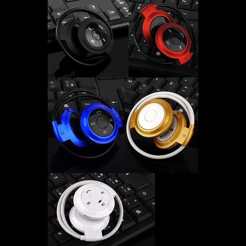 Bluetooth-наушники складные с микрофоном и FM-радио | Электроника