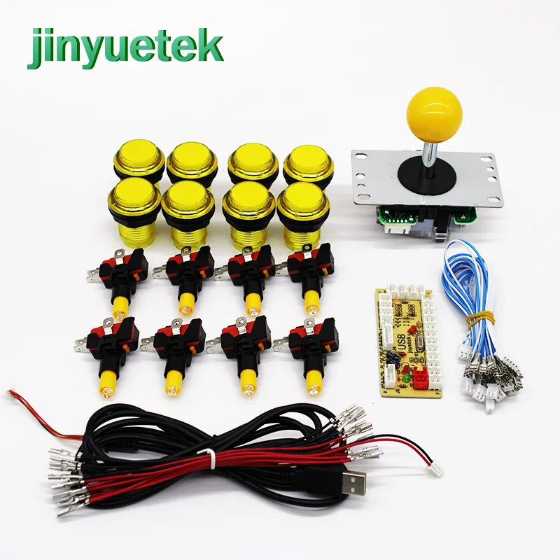 Аркадный джойстик DIY Kit Нулевая задержка Игровой Набор для творчества usb-датчик ПК
