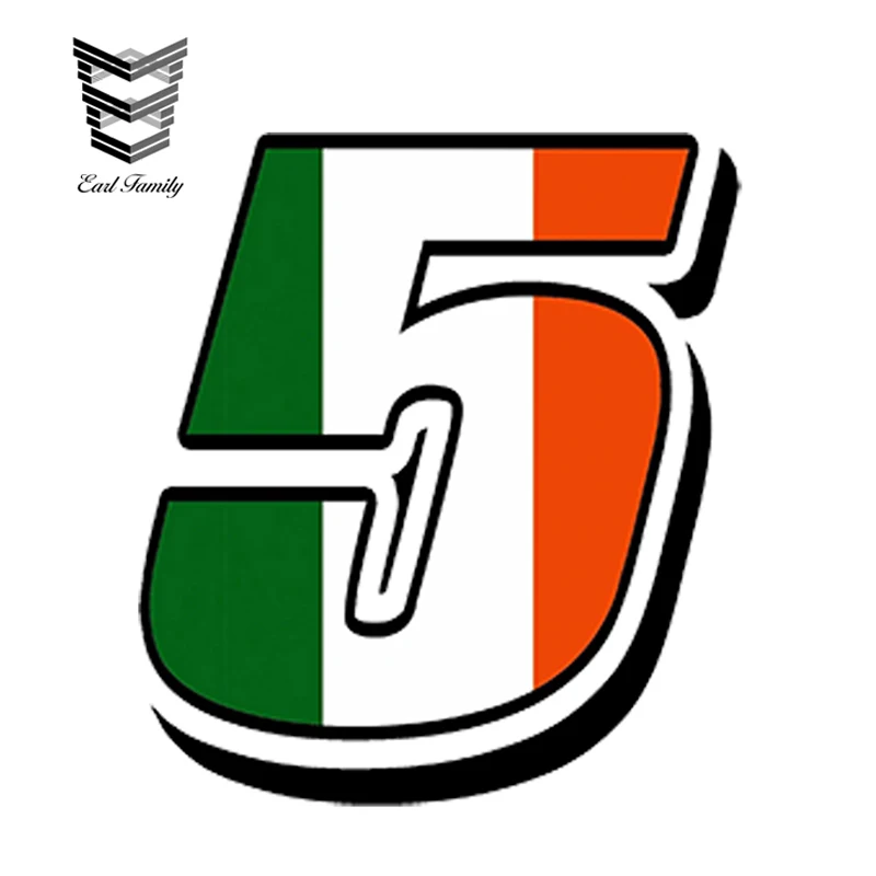 EARLFAMILY 13 см x 10 автомобильный Стайлинг номера из винила ирландский флаг