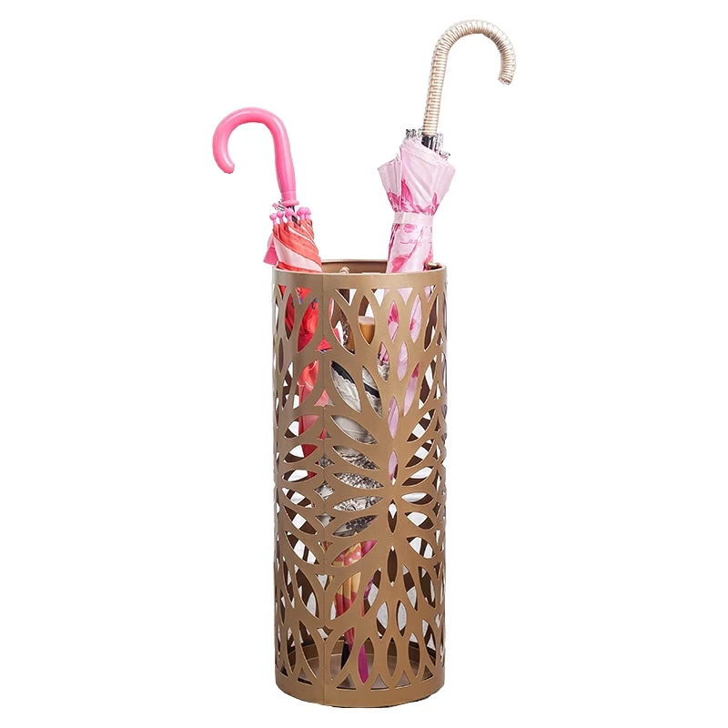 Модный художественный Резной Металлический Зонт ведро для хранения