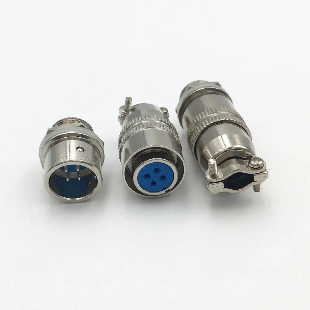 50 комплектов XS12 Авиационная вилка 12 мм 2 3 4 5 6 7 Pin Push pull воздушная квадратная