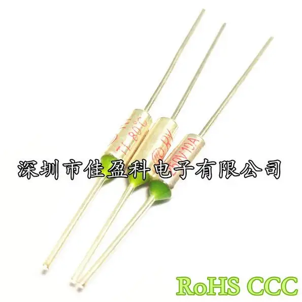 Бесплатная доставка Термопредохранитель 100 шт./лот RY80 TF 80 градусов Цельсия 80C 10A 250