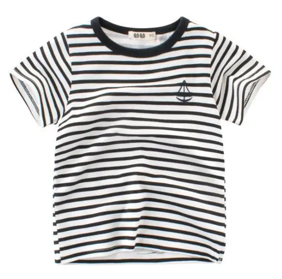 t-shirt 18 OLN, летняя детская футболка для мальчиков футболки с короткими рукавами и принтом короны для маленьких девочек хлопковая детская футболка футболки с круглым вырезом, одежда для мальчиков - Цвет: t-shirt 18