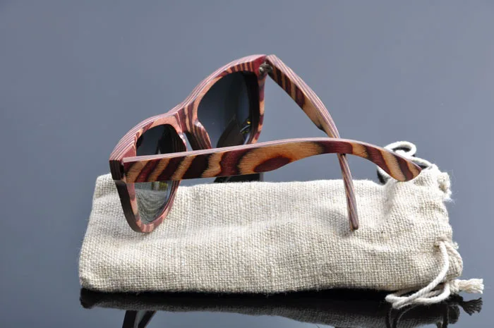

NEW Multicolored wood Sun glasses Women Natural Wood Frame Sunglasses Gafas de sol de madera Oculos de sol da MadeiraDD0917