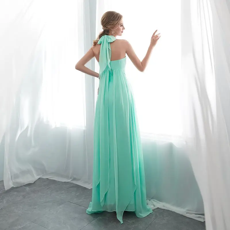 2021 элегантные длинные шифоновые трапециевидные платья карамельных цветов для