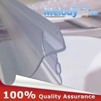 1pcs plastic rubber bath shower screen door seal strips 6 10mm glass door 10 17mm gap length700mm