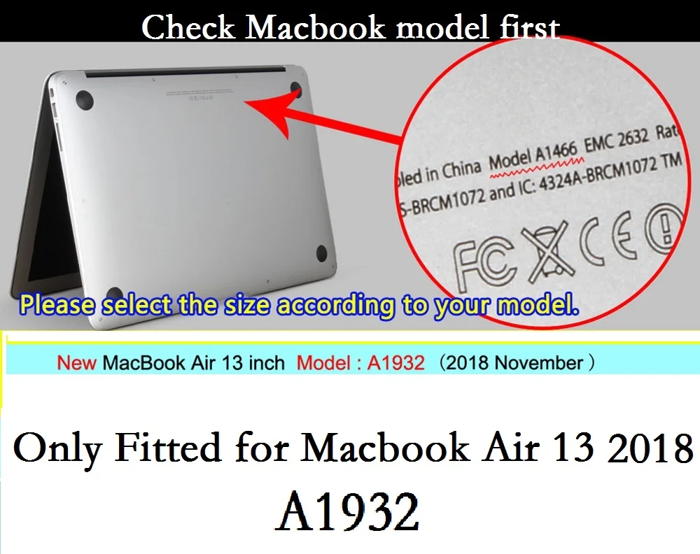 Чехол для клавиатуры EU US Macbook Air 13 2018 силиконовый A1932 Английский пленка |