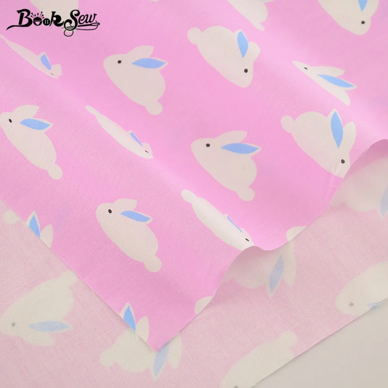 Booksew Высококачественная розовая цветная домашняя текстиль швейная ткань Tela для