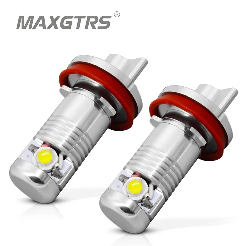 Светодиодные лампы ангельские глазки 2x6 Вт 12 H8 7000K белые/синие/красные для BMW E82 E87