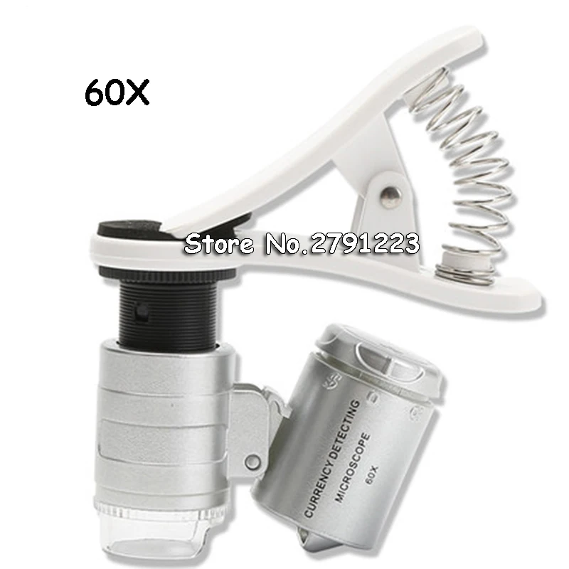 Новинка 60X Мобильная оптическая увеличительная линза универсальная