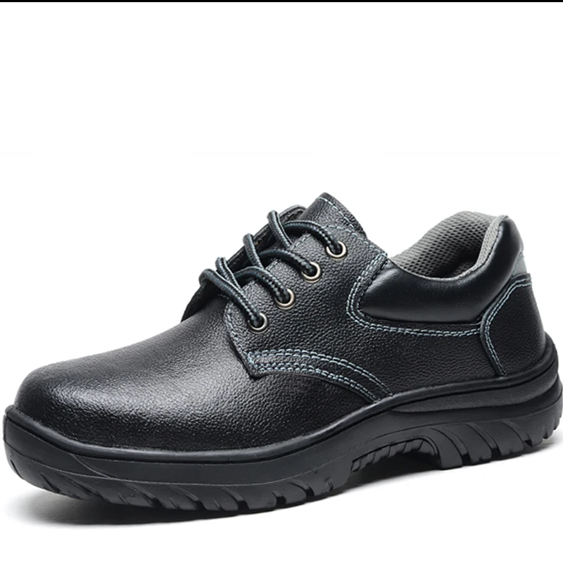 

2018 New Men Steel Toe Safety Work Shoes Steel Midsole men shoe sneakers Anti-piercing anti-slip wearable Protection Footwear