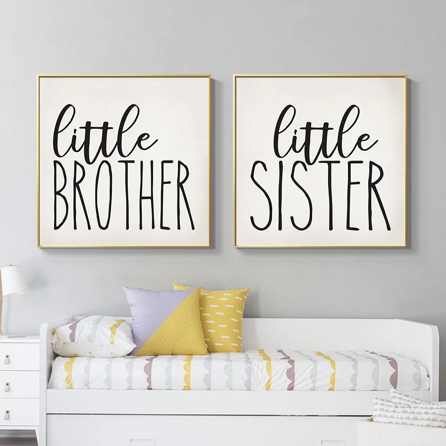 Картины на холсте для детской комнаты детский Декор в скандинавском стиле постер