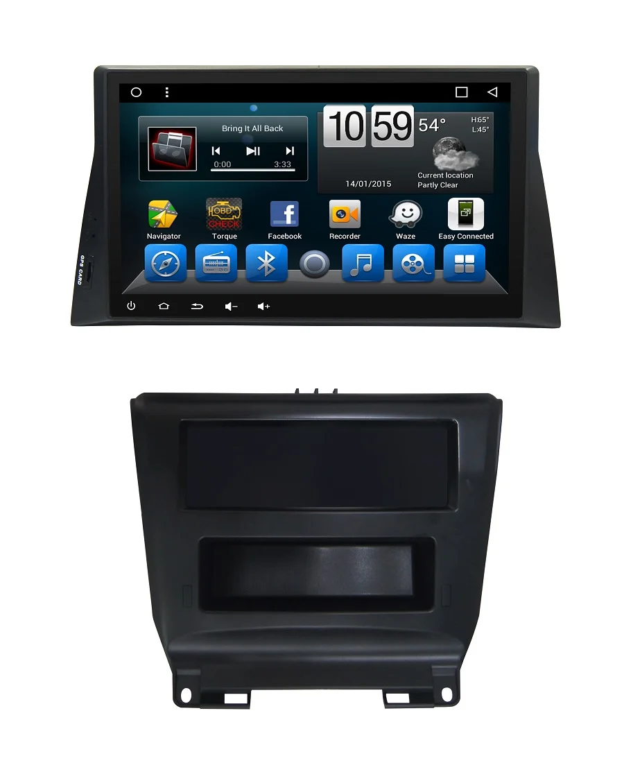Navirider автомобильный dvd-плеер для Honda Accord 2008 Восьмиядерный android 8.1.0 Автомобильный gps мультимедийный Головной блок стерео магнитофон
