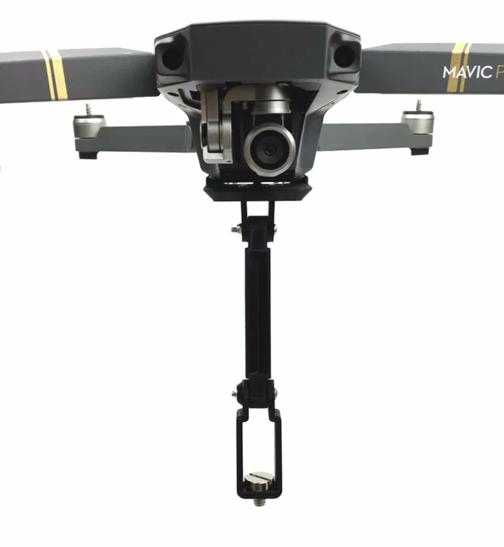 Для DJI Mavic Pro Gopro 360 градусов Панорама Спортивная камера топ низкий держатель подвесной кронштейн защита фиксированный зажим адаптер Дрон