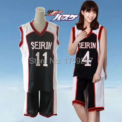 3 стиля костюм для косплея KUROKO'S Корзина мяч Серин школа #4 10 11 Kuroko Tetsuya гостевой