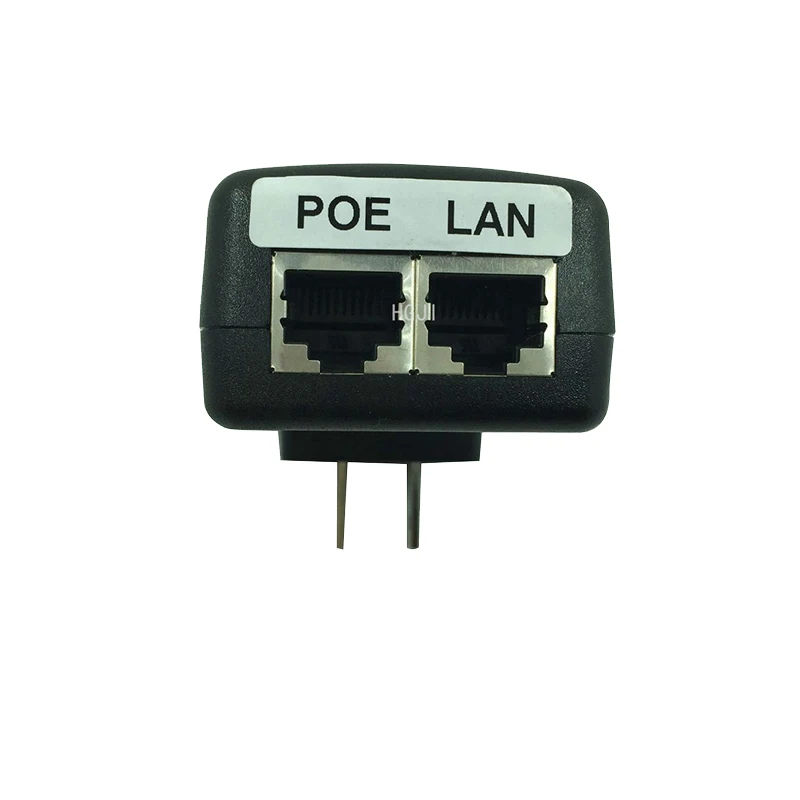 DC24V1A power adapter 100Mbps Base-T PoE Injector 24v1a Adapter Compliant to IEEE802.3af input AC100-240V Support POE camera |
