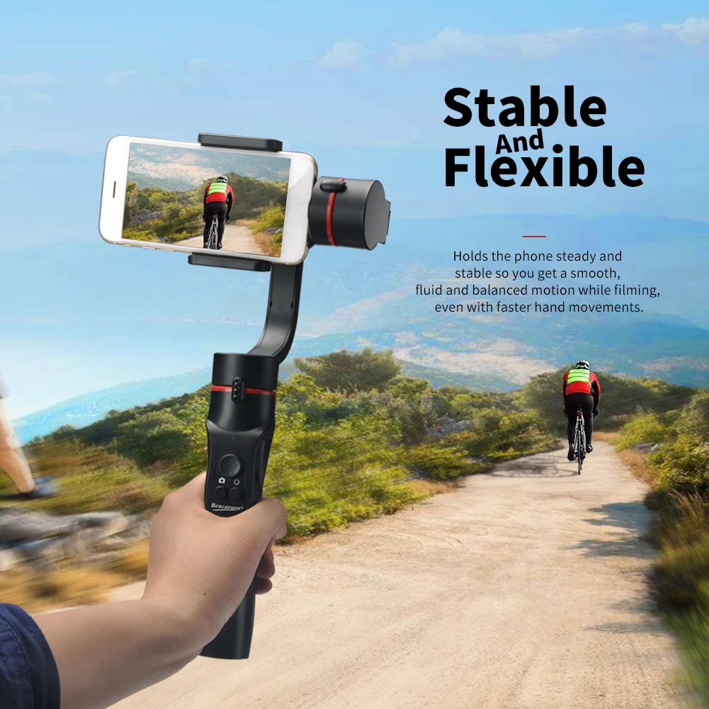 Ручной Gimbal стабилизатор телефона для iPhone 8 X samsung Xiaomi|Риги и упоры| |