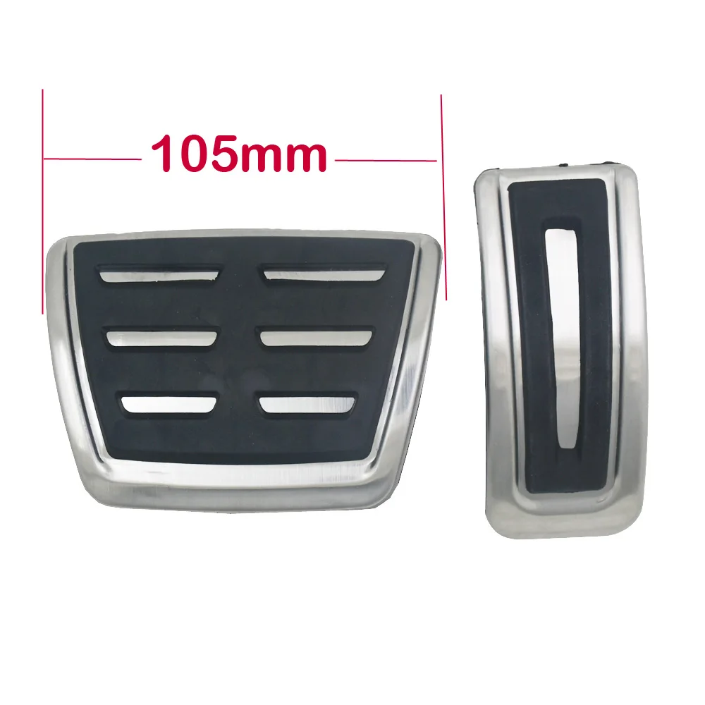 Автомобильный Стайлинг спортивный топливный педаль тормоза крышка для VW Polo Bora