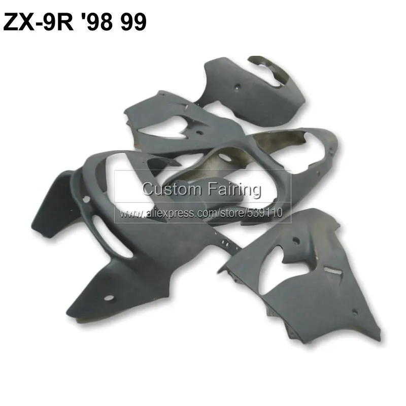 Hot sale fairings for Kawasaki ZX9R zx-9r 1998 - 1999 Ninja 99 98 original no paint fairing kit CV20 | Автомобили и мотоциклы