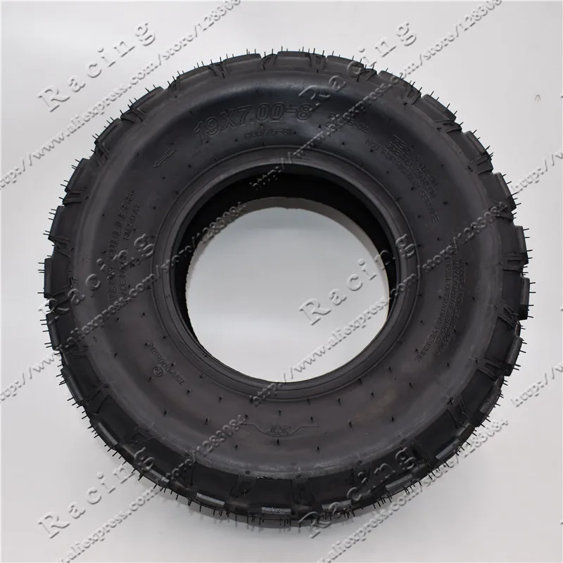 8 дюймов ATV шина 19x7. 00-8 четыре колеса vehcile мотоцикл подходит для 50cc 70cc 110cc 125cc маленький ATV передние или задние колеса