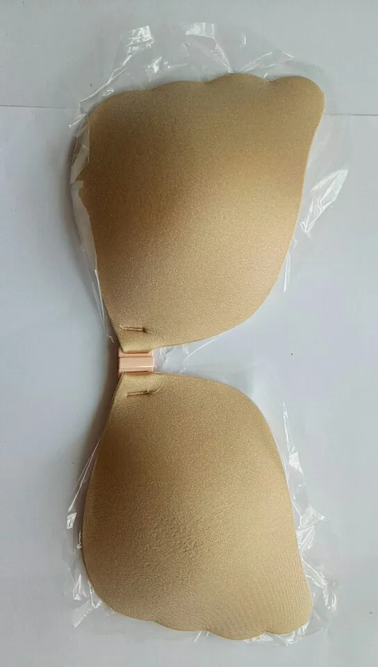 100 pcs Sexy Self Adhesive Strapless Bra Bandage Stick Gel Silicone Push Up Invisible Seamless Backless Bra