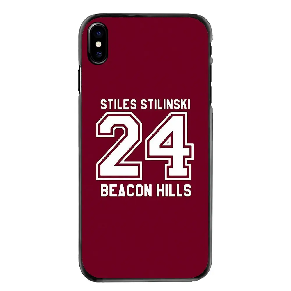 Для iPhone 4 4S 5 5S 5C SE 6 S 7 8 Plus X XR XS Max iPod Touch телефон Scott McCall волк-подросток stilinski 24 Art