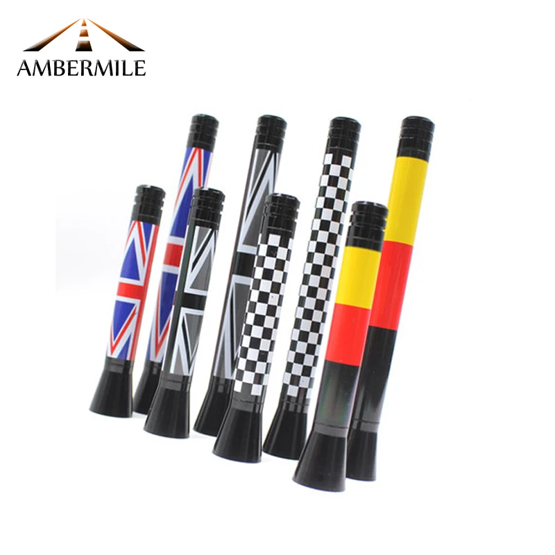AMBERMILE автомобильная светодиодная антенна fm для Mini Cooper R53 R55 R56 R57 R61 F54 F55 F56 Countryman R60 F60