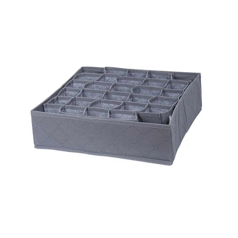 Household Underwear Organizer Box Bamboo Charcoal For Socks Ties Storage High Quality Drawer Divider Closet Case | Дом и сад