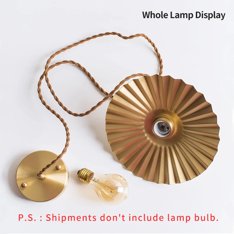 EL Vintage Pendant Light Copper Lamp | Лампы и освещение