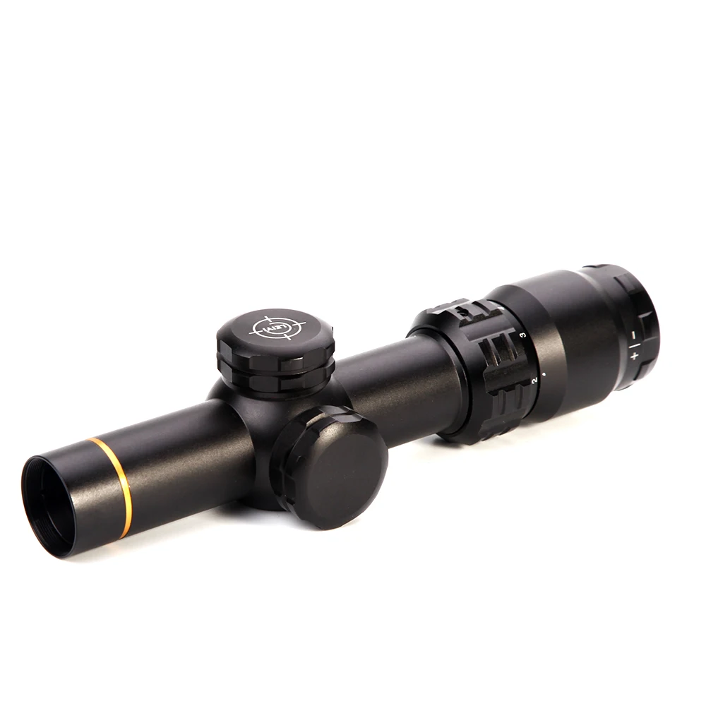 2-8X20 Tactical Riflescopes Outdoor Hunting Shooting Scope With 11 20mm Rail Mount 1/4MOA Click Value Optical Sight Rifle Scope