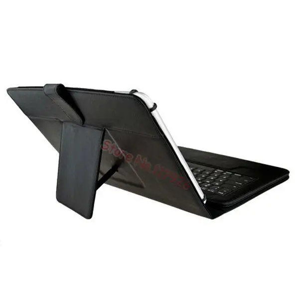 Съемная Беспроводная Bluetooth ABS пластиковая клавиатура с подставкой из