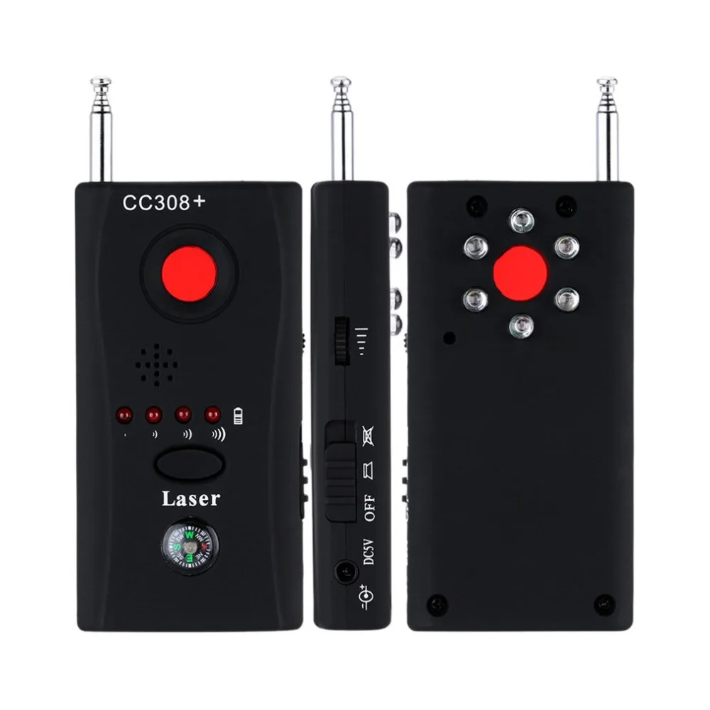 Full Range Wireless GPS Signal Detector Anti-Spy Bug Detect Scanner Laser Detection Radio Vibration Beep Warnings | Безопасность и
