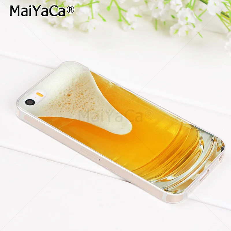 MaiYaCa летний прозрачный мягкий ТПУ чехол для телефона iPhone 8 7 6 6S Plus X 10 5 5S SE 11pro 4s