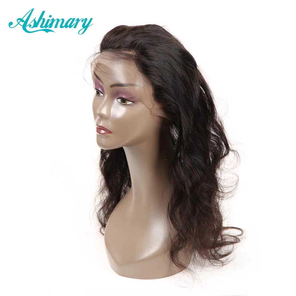 Ashimary волосы 22*4*2 дюйма предварительно выщипанные 360 кружевные фронтальные