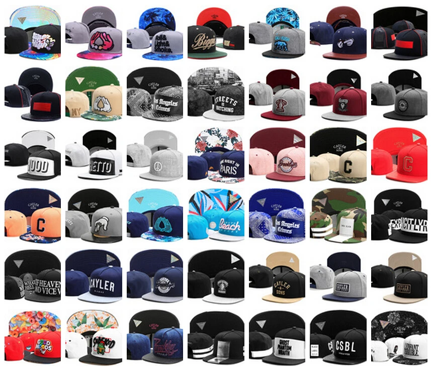 Для мужчин спортивные шапки, модные кепки смешанный стиль Snapback кепки в стиле хип-хоп 24 шт. в партии