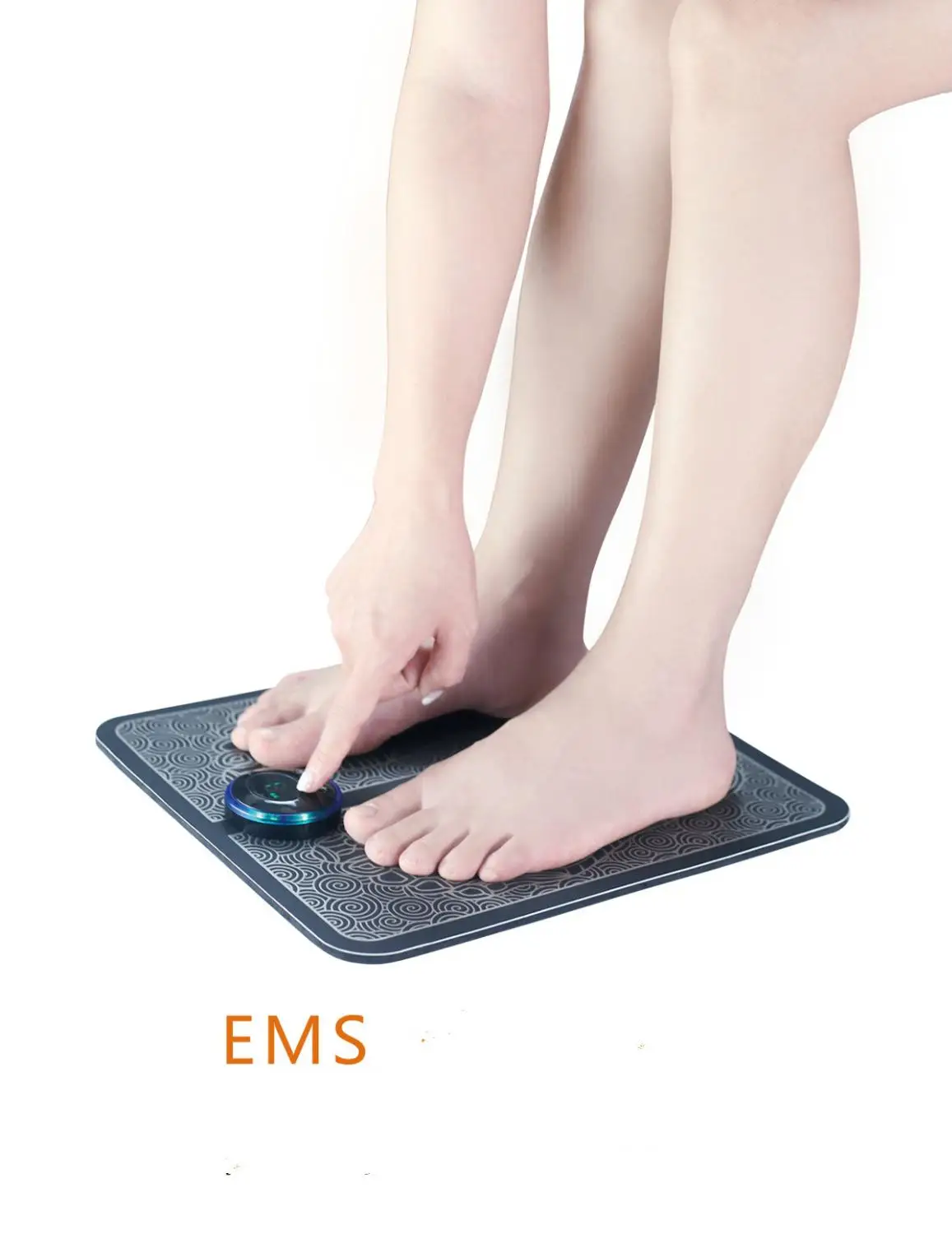 Pulse foot massage pad EMS massager machine bottom USB charging |