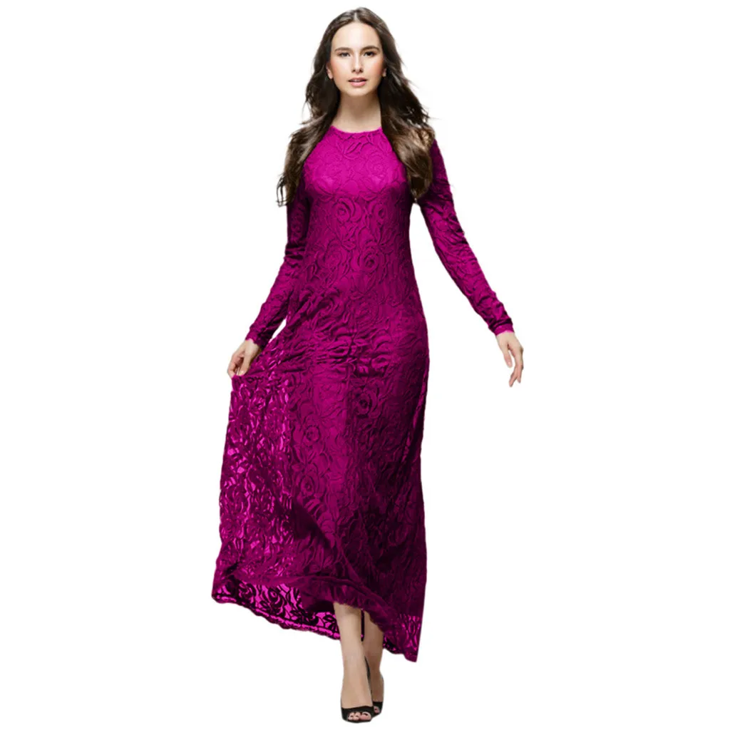 Мусульманское платье мусульманская одежда хиджаб женская стройнящая длинная