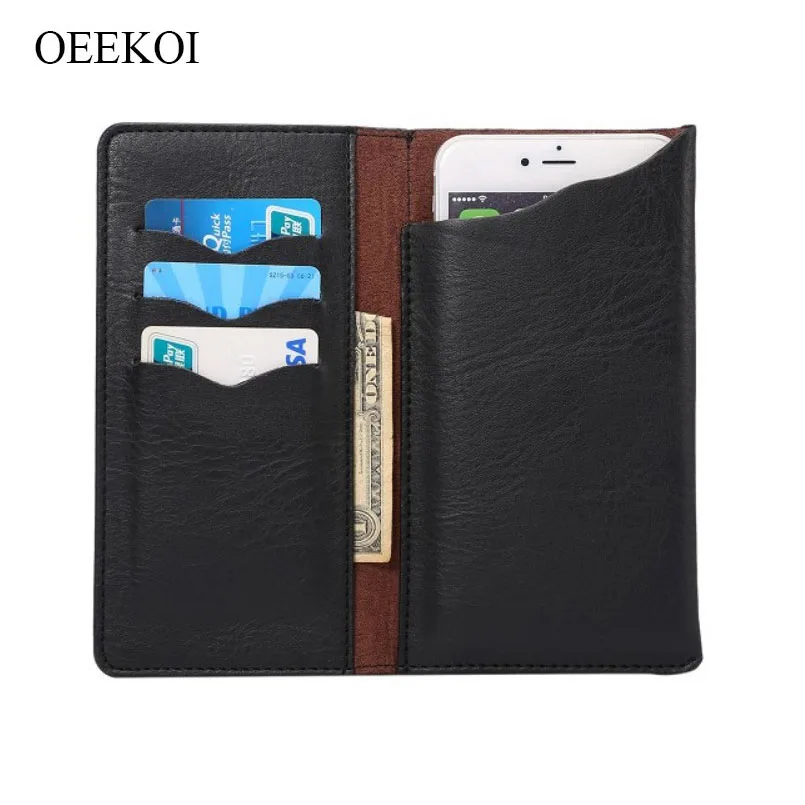 OEEKOI универсальный кожаный чехол-Кошелек С Рисунком Слона чехол для смартфона Amazon